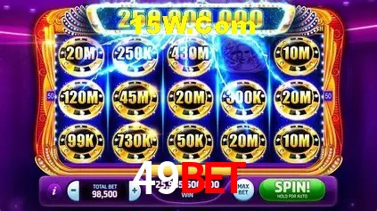 Biblioteca de slots populares na 49Bet